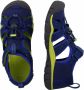 Keen Seacamp II Younger Kids Sandalen Blue Depths Chartreuse Blauw Polyester K1022978 - Thumbnail 13