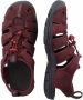 Keen Clearwater Dames Wandelsandalen Wine Red Dahlia Bordeaux Leer K1025088 - Thumbnail 4