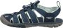 Keen Clearwater Dames Wandelsandalen Navy Blue Glow Blauw Polyester K1022965 - Thumbnail 13