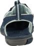 Keen Clearwater Dames Wandelsandalen Navy Blue Glow Blauw Polyester K1022965 - Thumbnail 15