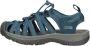 Keen Whisper Dames Wandelsandalen Smoke Blue Aqua Polyester K1022809 - Thumbnail 13