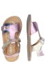 Kickers Diazz Leren Sandalen Multicolor Dames - Thumbnail 9