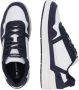 Lacoste Grafische Print T-Clip Leren Sneakers Blue Heren - Thumbnail 6