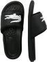 Lacoste Croco Dualiste Blk Wht Schoenmaat 46 Slides & sandalen 43CMA0020 - Thumbnail 7