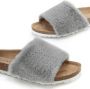 Lascana Slippers Pantoffel Mule sandaal open schoen kurken voetbed pantoffel - Thumbnail 5