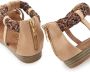 Lascana Sandalen Zomerschoen Sandalette zomerschoen met versiering en kleine sleehak VEGAN - Thumbnail 4