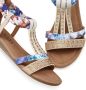 Lascana Sandalen Zomerschoen Sandalette zomerschoen met versiering en kleine sleehak VEGAN - Thumbnail 3