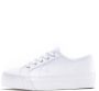 Lascana Sneakers Veterschoen vrijetijdsschoen van textiel met plateausole - Thumbnail 5