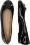Lauren Ralph Lauren Leren ballerina's met sierstrik model 'JAYNA' - Thumbnail 1