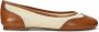 Lauren Ralph Lauren Ballerinas Jayna Wingtp Flats Ballet in beige - Thumbnail 6