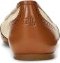 Lauren Ralph Lauren Ballerinas Jayna Wingtp Flats Ballet in beige - Thumbnail 8