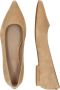 Lauren Ralph Lauren Leren ballerina's met blokhak model 'LONDYN' - Thumbnail 2