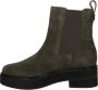 Lauren Ralph Lauren Chelsea boots van leer met treklus model 'ADRIANNA' - Thumbnail 6