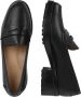 Lauren Ralph Lauren Penny loafers van leer met labeldetail model 'WREN' - Thumbnail 4