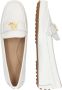 LAUREN RALPH LAUREN Mocassins Dames Barnsbury Flats Driver Maat: 38 Materiaal: Leer Kleur: Wit - Thumbnail 10