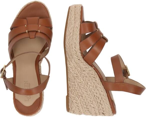 Lauren Ralph Lauren Sandaal 'SOFFIA ESPDR-ESPADRILLES-WEDGE'