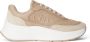 Lauren Ralph Lauren Sneakers van leermix met reliëflogo model 'Dani' - Thumbnail 8