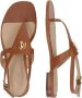 Lauren Ralph Lauren Sandalen Everley Sandals Flat Sandal in bruin - Thumbnail 8