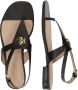 Lauren Ralph Lauren Sandalen van leer met labeldetail model 'EVERLY' - Thumbnail 3
