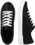 Levis Levi's Malibu Zwart Sneakers van canvas voor dames - Thumbnail 7
