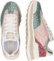 Liu Jo Roze Glitter Platte Sneakers Multicolor Dames - Thumbnail 6