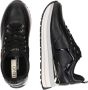 Liu Jo Slip-On Sporty Faux Leather Sneakers with Laces Wo Black - Thumbnail 8