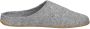 Living Kitzbühel Pantoffels Schweizer Kreuz 3886 610 Grau Grijs Wolvilt LK38860610 - Thumbnail 8