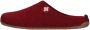 Living Kitzbühel Pantoffels Schweizer Kreuz 3886 351 Dark Cherry Rood Wolvilt LK38860351 - Thumbnail 4