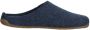 Living Kitzbühel Pantoffels Schweizer Kreuz 3886 584 Midnight Navy Blauw Wolvilt LK38860584 - Thumbnail 11