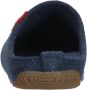 Living Kitzbühel Pantoffels Schweizer Kreuz 3886 584 Midnight Navy Blauw Wolvilt LK38860584 - Thumbnail 9