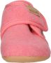 Living Kitzbühel Kid's Babyklett Jersey Unifarben Pantoffels roze - Thumbnail 4