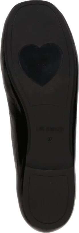 Love Moschino Ballerina met riempjes