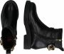 Love Moschino Enkellaarzen met hart amulet Zwart - Thumbnail 8