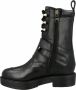 Love Moschino Combatlaarzen met gouden gespen Black Dames - Thumbnail 17