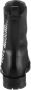 Love Moschino Stoere Veterschoenen voor Dames Black Dames - Thumbnail 10