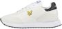 Lyle & Scott Wrath sneakers wit Jongens Textiel Logo 30 - Thumbnail 15