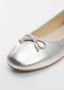 Mango Kids ballerina's zilver Meisjes Imitatieleer Effen 31 - Thumbnail 4