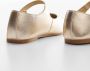 Mango Kids ballerina's goud Meisjes Imitatieleer Effen 24(14 8cm) - Thumbnail 6