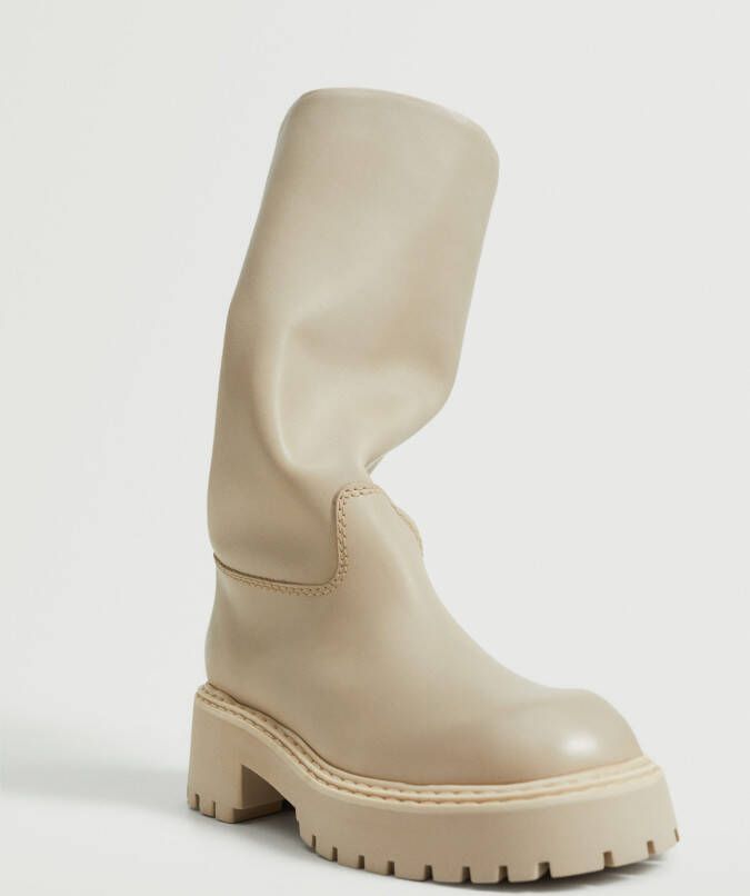 Mango witte laarzen clearance