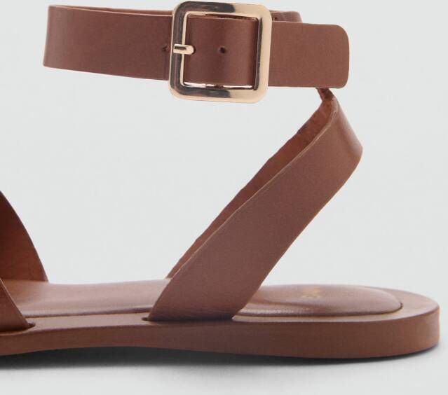 Mango Sandalen met riem 'ICE'