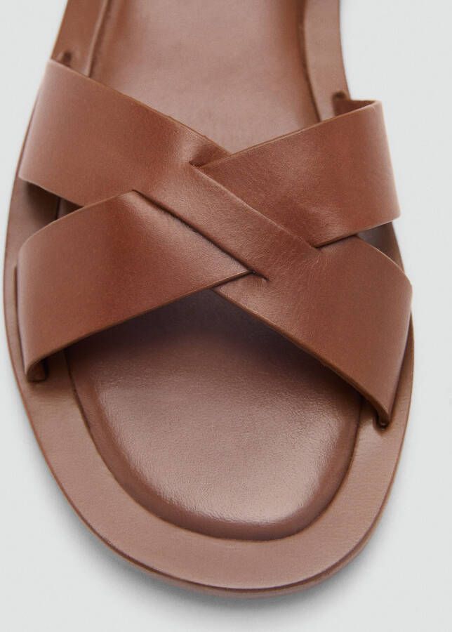 Mango Sandalen met riem 'ICE'