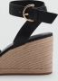 Mango espadrilles zwart - Thumbnail 7