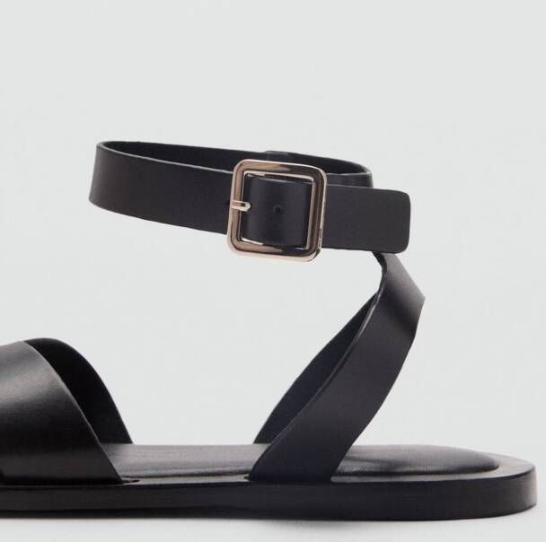 Mango Sandalen met riem