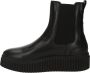 MARC O POLO Chelsea boots van stijlvol rundleer met geribbelde plateauzool - Thumbnail 8