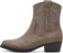 Marco Tozzi Cowboylaarzen taupe Textiel Dames - Thumbnail 9