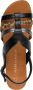 Marco Tozzi MT Soft Lining Dames Slippers en Sandalen BLACK COMB - Thumbnail 5