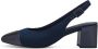 Marco Tozzi Slingback pumps avondschoen zomerschoen blokhak in modieuze vierkante vorm - Thumbnail 9