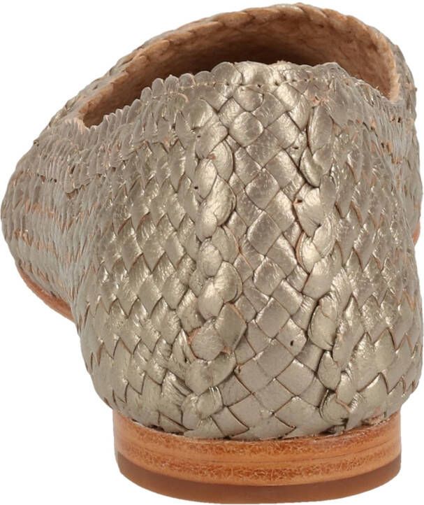 Melvin & Hamilton Alexa 49 – Ballerines Femme Cuir Veau Tressé Pointu Cuir & Gomme