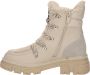 Mexx Enkellaarzen Kold Dames Off White Dames laarzen - Thumbnail 6