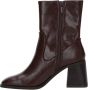 Mexx Enkellaars Philène Maya Donker Cognac Vrouwen Dark Cognac - Thumbnail 11